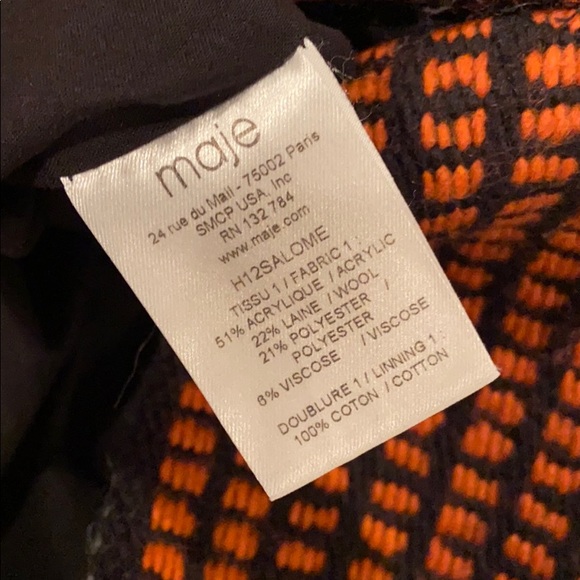 Maje Salome Mini Skirt Size 34 / US XS so cute! - Picture 4 of 5